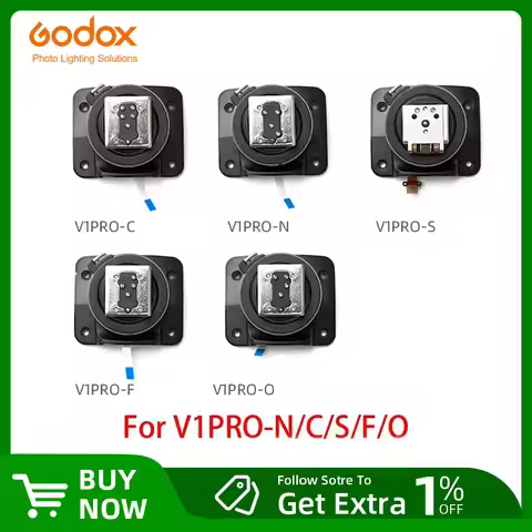 Godox Speedlite V1PRO-C/N/S/F/O Flash Hot Shoe Replace Accessories