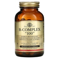 Solgar, B-Complex "100", 50 / 100 / 250 Vegetable Capsules | Solgar, B-Complex "100", 100  / 250 Tab