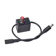 D DC5521 Male Female Head Speed Regulator Fan Motor Blower Speed Regulator Line Fan Switch DC Small 