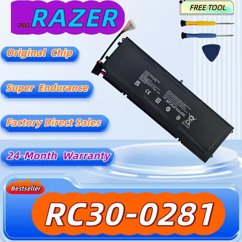 RC30-0281 Battery for Razer Blade Stealth 13 Stealth13 2018 2019 GTX 1650 Max-Q RZ09-03102E52-R3U1 F