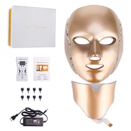 foreverlily หน้ากากLEDหน้า โฟตอนLED การฟื้นฟูความงาม 7สีLed Face Light Therapy Acne Mask ฟื้นฟูผิวหน