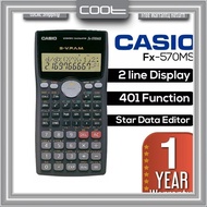 《 1 Year Warranty 》Calculator Scientific fx 570 Kalkulator Saintifik STAT-data editor