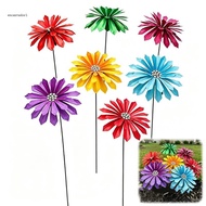 EC Artistic 3D Daylily Shape Garden Ornament Weather Resistant Iron Handcrafted