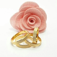 Cincin Belah Rotan Emas 916