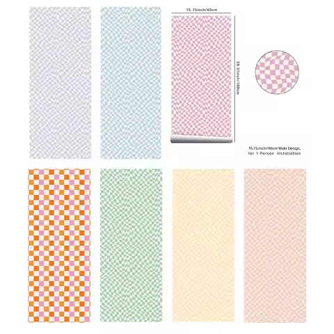 1Roll Self-adhesive Wallpaper New Y2K Style Home Modification Wallpaper Bedroom Background Decor Mur