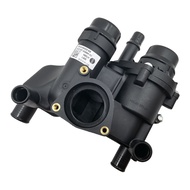 CJ7F ของแท้เครื่องยนต์ Thermostat Housing Water Outlet สำหรับ Land Rover 4.4l เบนซิน V8 Range Rover 