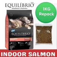 Equilibrio/EQ 1KG Repack Super Premium Nutrition( Kitten Indoor/Adult Hairball/Indoor Salmon) Cat Dr
