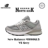 New Balance M990GL5 V5 Gray 100% Original