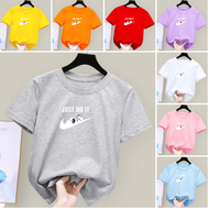 Shirt for Girls Simple Cotton Tee Cartoon Unisex Kids Tshirts Baju T Shirt Kanak Kanak Perempuan Anime Shirt