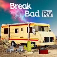 [NEW] Breaking Bad Rv Bas Blok Bangunan Filem Mainan Saul Walter Guru Model Karavan Set Diy Bata Had