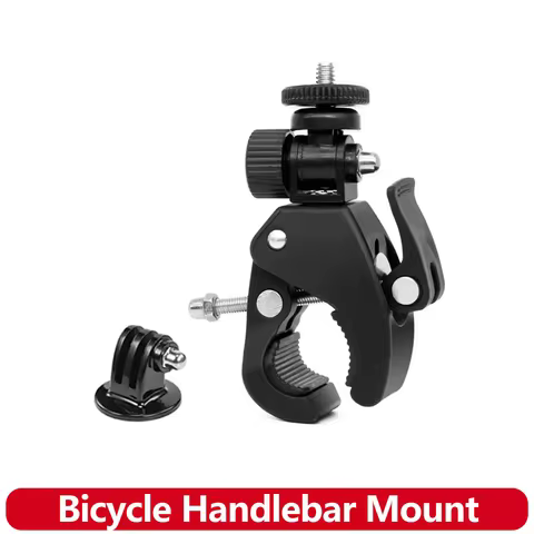 Bicycle Motorcycle Handlebar Mount Tripod Holder for GoPro Hero 13 12 11 10 9 insta360 SJCAM SJ4000 