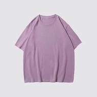 Korma 280gsm Oversize Heavy-Weight Plain Tshirt/Lilac Purple