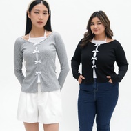 EGALE.ID - Ashley Ribbon Top | Petite Mid Jumbo Plus SizeBIG