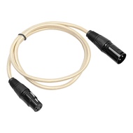 Audio Wire Anti-interference 1/3/5/10M Copper Conductor Braided XLR Male to Female AUX Cable for Recording Useful Audio Wire