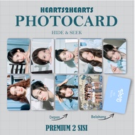 [2 SIDES] PC HEARTS2HEARTS PHOTOCARD - H2H - focus - STYLE - THE CHASE CONTENTS 9 (PCS) PREMIUM UNOF