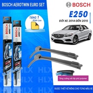 BOSCH AEROTWIN EURO WIPER SET 24" & 24": MERCEDES - BENZ E250 CAR MODEL 2014 TO 2015