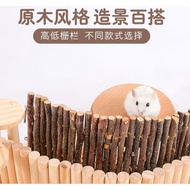 Susan Hamster Fence Landscaping Multifunctional Ladder Climbing Wooden Hamster Accessories Hamster P