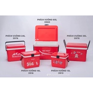 Thermal square ice thermos 12l 13l 16l 17l 18l, 24l, 26l, 38l, 60l Viet Nhat (Multi-purpose square i