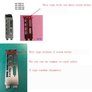 ┱Original For Asus DUAL-RX580-4G, DUAL-RX580-8G, DUAL-RX580-O4G I/O Shield Back Plate BackPlateTo$q