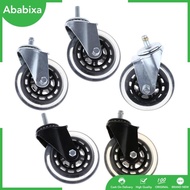[Ababixa] Waveboards Scooter Castor Board Replacement Wheel Skateboard Luggage Roller - as described, A