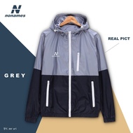 Women's Jacket Men's Jacket Windbreaker Jcket Nonames Unisex Eedition - GREY