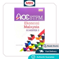 [Penerbit Ehsan]Ace STPM Ekonomi Malaysia Semester 3 / Penggal 3 (buku rujukan stpm sem 3)