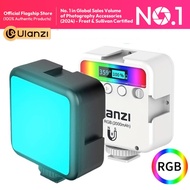 ULANZI VL49 RGB Mini LED Video Light with 2000mAh Rechargeable Battery for Camera