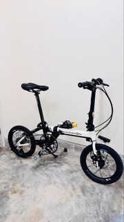 Dahon K3 plus 白色(豬鼻款)
