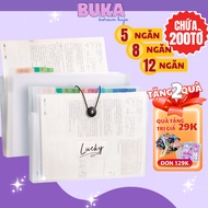 Document files, A4-sized multi-compartment folders, stationery accessories