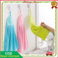 Hanging Hand Washcloth Absorbs Water Hanging Hand Towel Kitchen Hanging Towel Hand Towel Plain Hand 