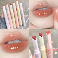 Gege bear Gege bear Lipstick Moisturizing Mirror Water Gloss Jelly Love Heart Lipstick Lipstick Pen 