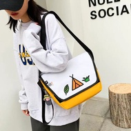 Nike Beg Bahu Ransel Beg Sandang dan Wanita Beg Kampus Angin Beg Pasangan Ins Beg Sekolah