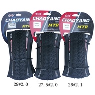 Chaoyang 26 * 1.95 2.1 27.5 29 * 2.0 Mountain Bike Outer Tire Puncture-resistant Folding Tire H-5166
