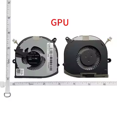 New laptop CPU GPu cooling fan for Dell Precision M5530 5530 XPS 15 9570 M5540 0MV340 XPS15 7590 008