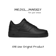 Nike Air Force 1 Triple Black Original - Nike AF1 Full Black [RESMI]