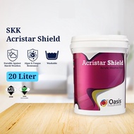 SKK Acristar Shield Exterior Wall Paint  20L WHITE