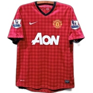 Tom Cleverley #23 Man Utd Home 2012/2013 MU FC 12/13 MUFC England Inggris English EPL Original Jerse