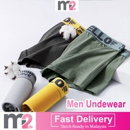 High Quality 3/5 Pcs Set Seluar Boxer Lelaki Baru Seluar Dalam Lelaki Trend Lelaki Seluar Dalam Suka