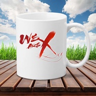 Coffee Cup X Japan Ring Screen Printed Around The Clear And Beautiful Picture Print on both sides Ne