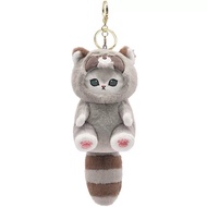 พวงกุญแจตุ๊กตาแมว Mofusand ชุดน้องมีหาง (Mofusand Series Long Tail Keychain) สินค้าพร้อมส่ง 701