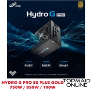 FSP HYDRO G PRO 750W / 850W / 1000W 80 PLUS GOLD FULL MODULAR POWER SUPPLY