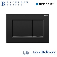 Geberit Sigma30 Actuator Plate 115.883.KM.1 | Black Chrome Toilet flush plate