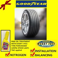 Goodyear Eagle F1 Asymmetric 3 Runflat tyre tayar tire  (with installation) 225/55R17 225/45R18