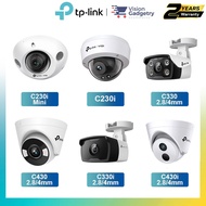 TP-Link VIGI C330 C430 C230i Mini C330i C430i CCTV 3MP Outdoor Full-Color Bullet Turret Poe Camera I