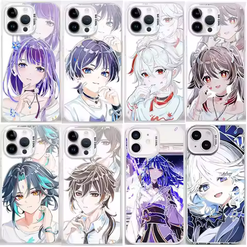 Genshin Impact Phone Case For Samsung Galaxy S26 S25 FE Edge S24 S23 Plus Ultra FE A57 A37 A17 A56 A