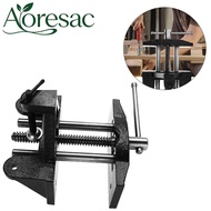 Aoresac Universal Cast Iron Table Vise ด้วยตนเองช่างไม้คู่มือ CLAMP ON Vice