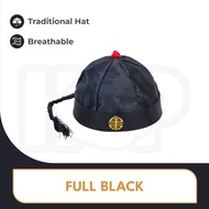 Kids Dynasty Ancient Chinese Hat with Ponytail Chinese Traditional Hat Child Cosplay Hat Kids Boy Ca