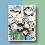For Samsung A9 Plus S7 FE A8 S7 S8 S9 Plus S6 Lite Tablet Case Galaxy Tab Detective Conan PBA399A
