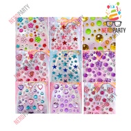 3D Embossed Bead Sticker 3D Beaded Sticker