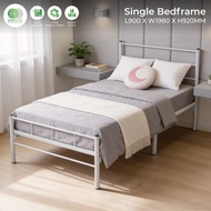 Katil SAMPOINT_Single Bed Frame Murah 100% Metal Katil Bujang Dewasa Budak Bed Room Bedroom Furnitur